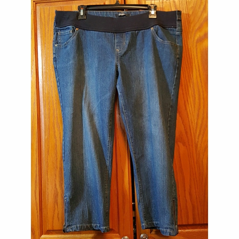 GEORGE - DENIM CAPRI PULLUP